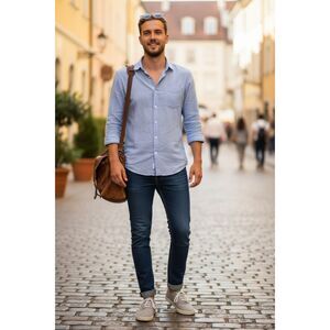 TOMS Payton Perforated Drizzle Gray Suede Lace Up Casual Sneakers  Size 10.5